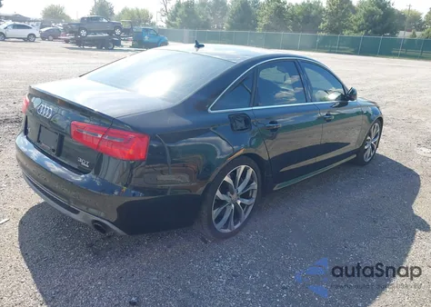 2013 Audi A6 3.0T Premium from USA, damaged, VIN WAUHGAFC8DN157285